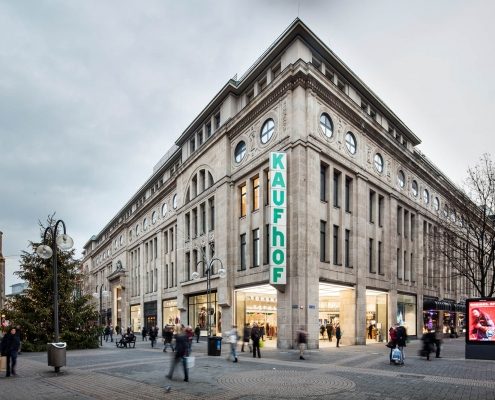 Haupteingang GALERIA Karstadt Kaufhof Köln Hohe Straße