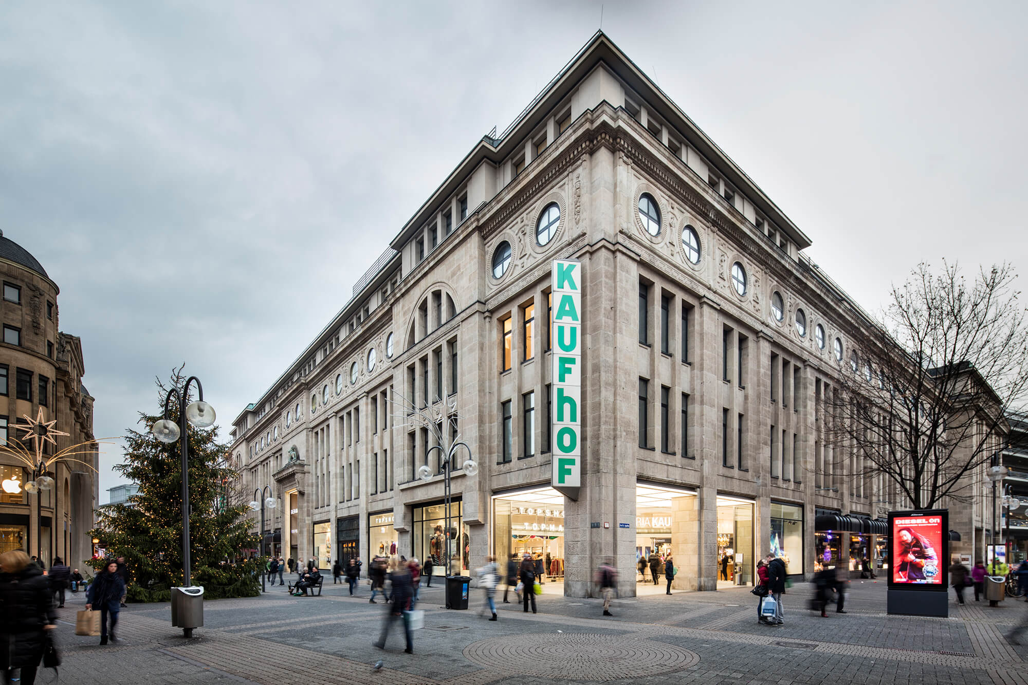 Haupteingang GALERIA Karstadt Kaufhof Köln Hohe Straße